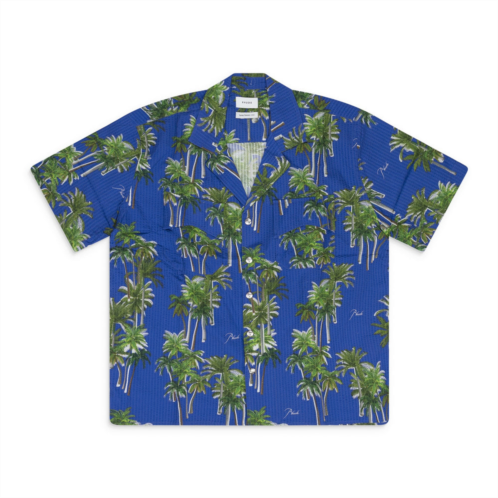 Rhude multicolor searsucker hawaiian button-down shirt