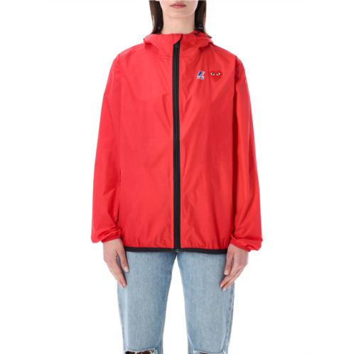 COMME DES GARCONS play impermeabile light nylon jacket