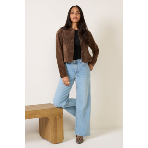 FRAME womens le slim palazzo jeans