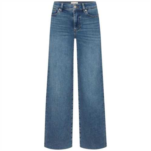 Frame womens le slim palazzo jeans flip raw after