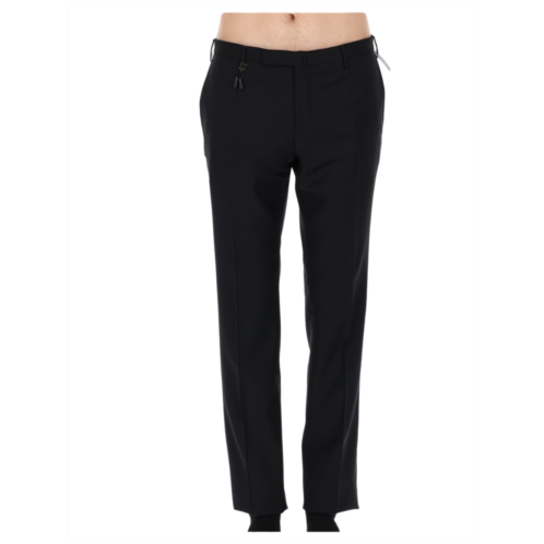INCOTEX tailored wool straight-leg formal pants