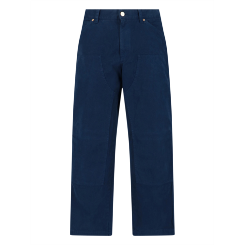 VERSACE carpenter pants blue