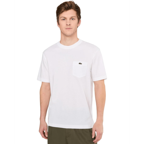 Lacoste Cotton T-shirt With Breast Pocket
