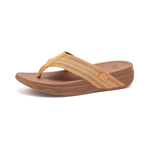 FitFlop Surfa Stripe-Webbing Toe-Post Sandals