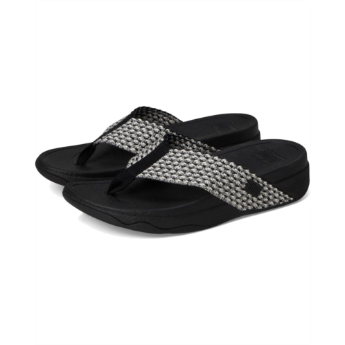 Womens FitFlop Surfa Multi-Tone Webbing Toe-Post Sandals