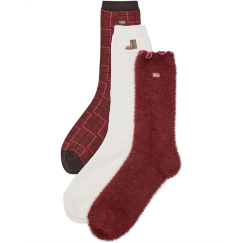 Womens UGG UGG Classic Crew 3 Pack