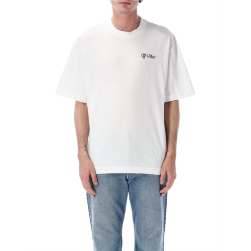 OFF-WHITE script skate cotton t shirt