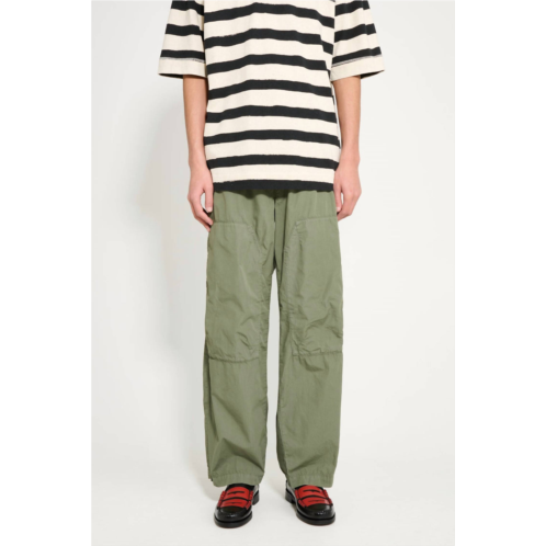C.P. Company loose wide leg cargo pants in thyme