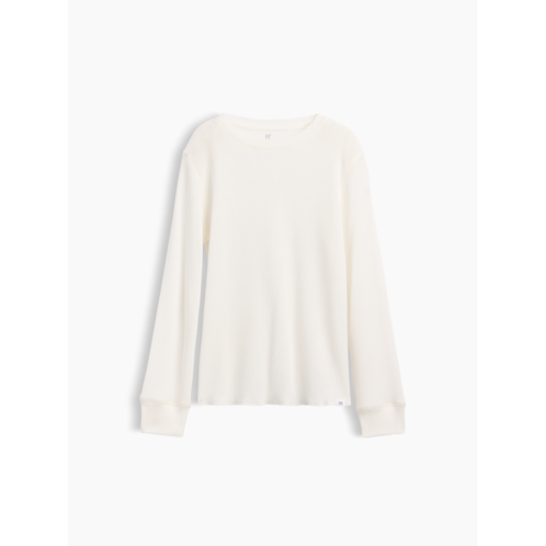 Gap Kids Waffle-Knit Crewneck T-Shirt
