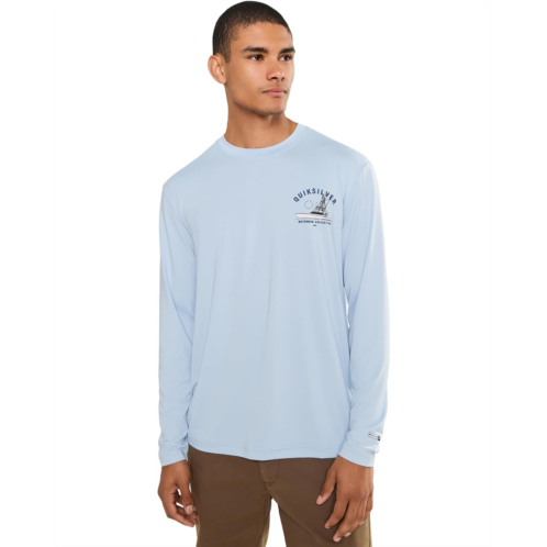 Mens Quiksilver Offshore Angler Long Sleeve Surf Tee