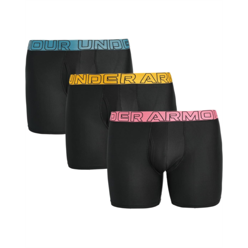 Under Armour 3-Pack Performance Tech Solid 6 Boxer Briefs
