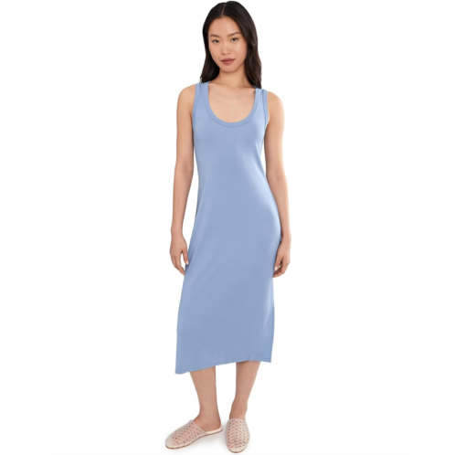 Tommy Bahama Drapey Ponte Sleeveless Midi Dress