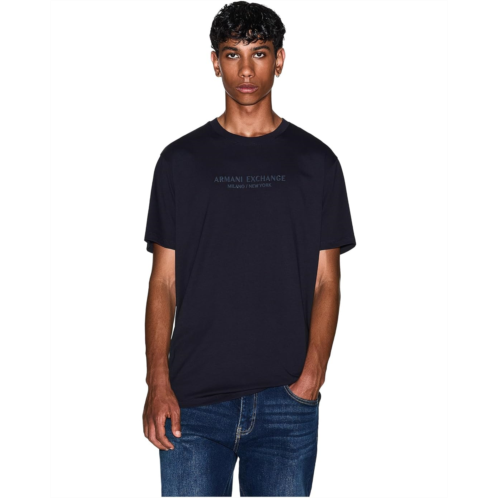Mens Armani Exchange Milano/New York Logo T-shirt