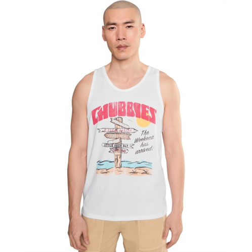 Chubbies The Fork In The Road (non Pocket Graphic Tank)