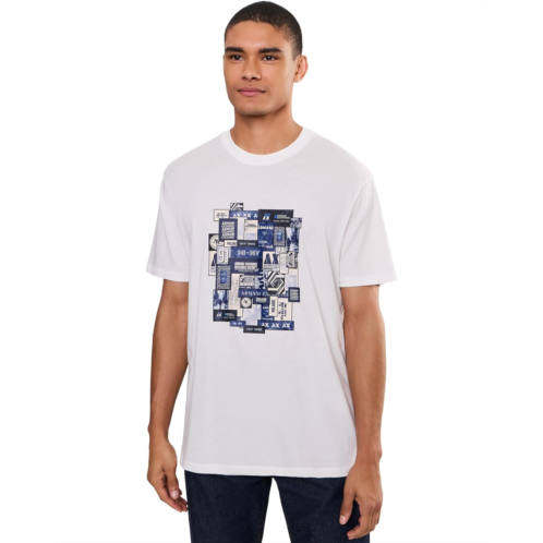 Mens Armani Exchange Milano NY Graphic Tee