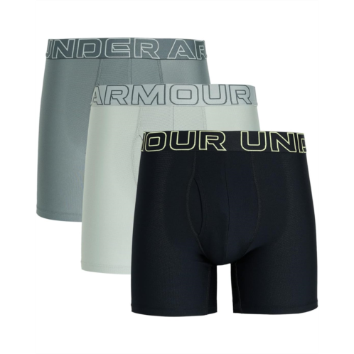 Under Armour 3-Pack Performance Tech Mesh Solid 6 Boxer Briefs