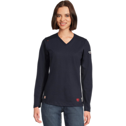 Womens Ariat Work FR AC Crew Top