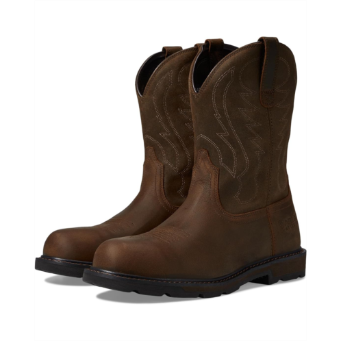 Mens Ariat Work Groundbreaker Pull-on Steel Toe