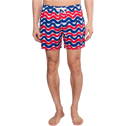 Chubbies The Doodle Dances 5.5 (Classic Lined Swim Trunks)
