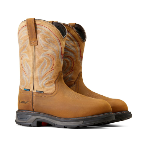 Mens Ariat Work WorkHog XT Waterproof Carbon Toe Work Boots