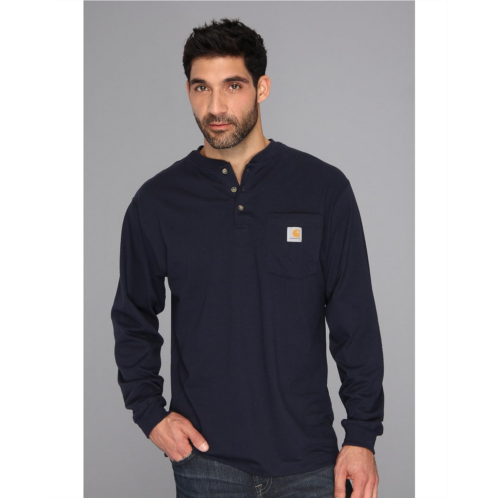 Mens Carhartt Workwear Pocket L/S Henley