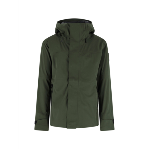 CANADA GOOSE olive green minimalist jacket with adjustable cuffs