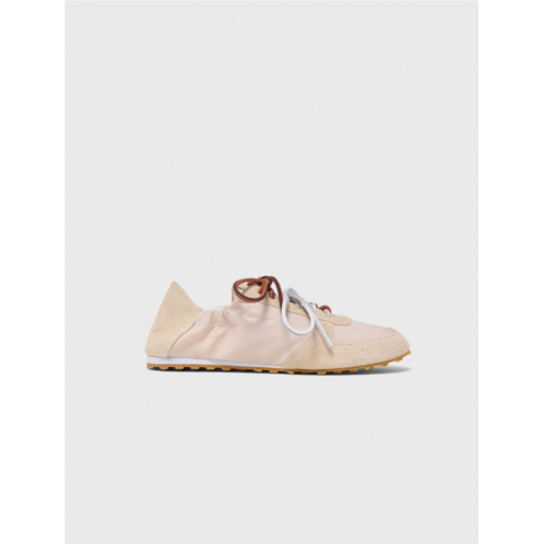 Maje multi-lace nylon sneakers
