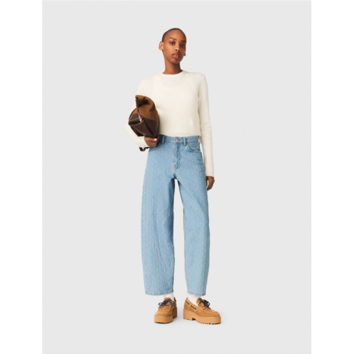 Maje sweater with jeweled bows on back