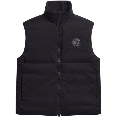 CANADA GOOSE padded black vest with high collar