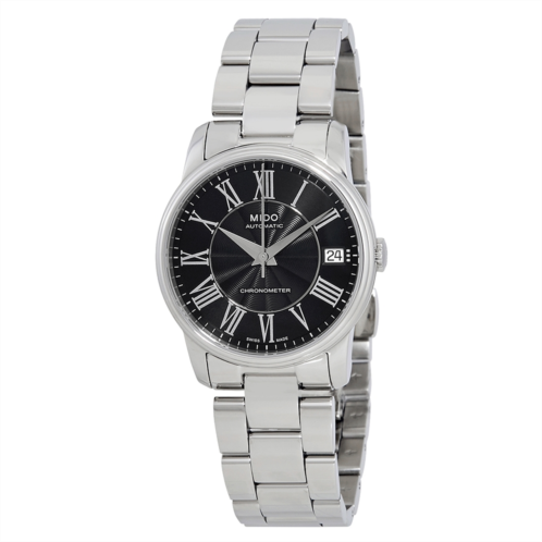 Mido Baroncelli III Automatic Black Dial Ladies Watch M010.208.11.053.00