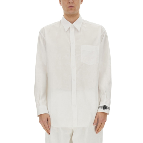 Moschino wristwatch print shirt