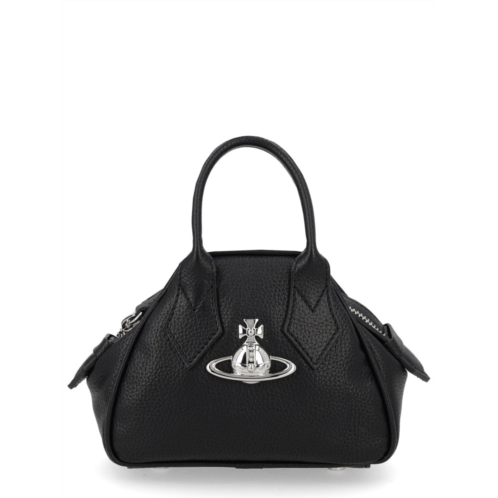 VIVIENNE WESTWOOD mini yasmine pebbled texture handbag