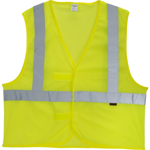 Wolverine Mens Hi-Vis Packable Safety Vest Dark Orange