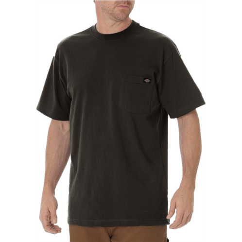 Dickies Mens Short Sleeve Heavyweight Crew Neck T-shirt Natural