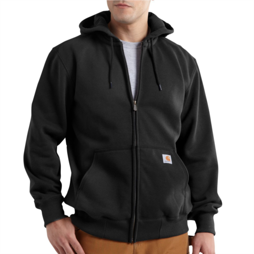 Carhartt Mens Paxton Heavyweight Hooded Zip-Front Sweatshirt Black