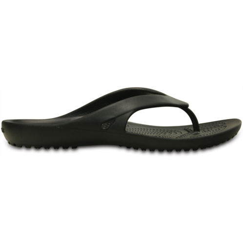 Crocs Womens Kadee II Flip-Flops Black 01