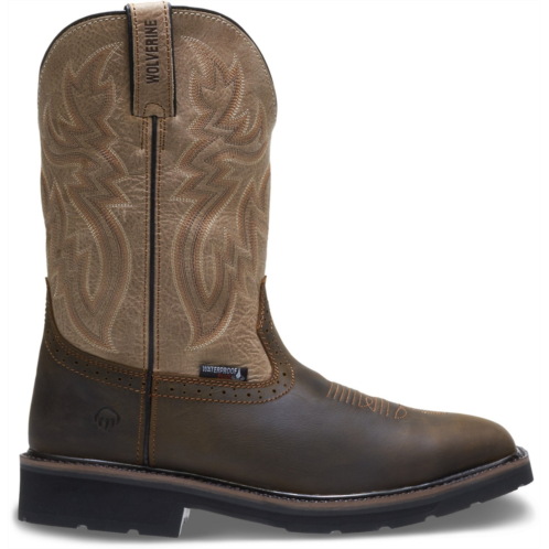 Wolverine Mens Rancher EH Steel Toe Wellington Waterproof Work Boots