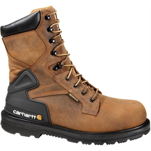 Carhartt Mens 8 in EH Steel Toe Lace Up Work Boots