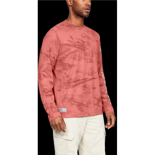 Under Armour Mens IsoChill Short Break Camo Crew Neck T-shirt