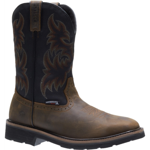 Wolverine Mens Rancher Wellington Waterproof Work Boots