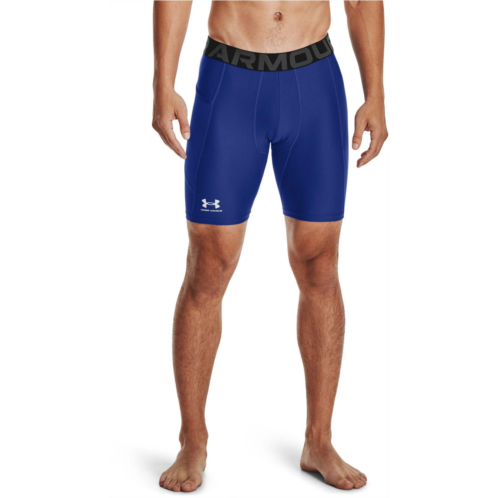 Under Armour Mens HeatGear Compression Shorts 6 in Black / Pitch Grey
