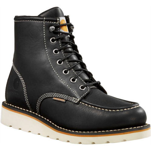 Carhartt Womens 6 in Non-Safety Toe Waterproof Wedge Boots Black