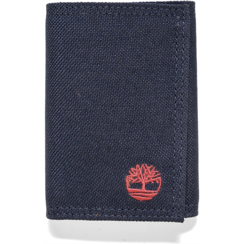 Timberland Nylon Embroidered Trifold Wallet