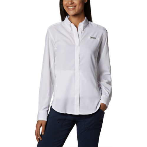 Columbia Sportswear Womens Tamiami Long Sleeve Shirt White