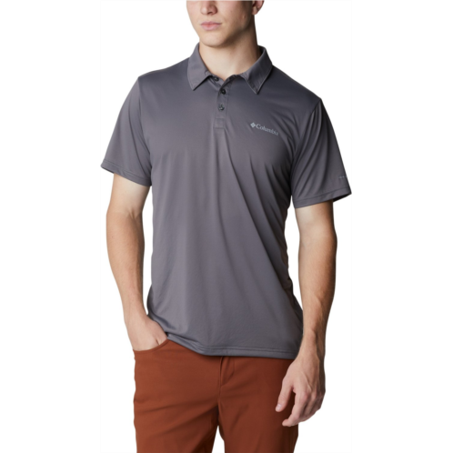 Columbia Sportswear Mens Hike Polo Shirt Gray
