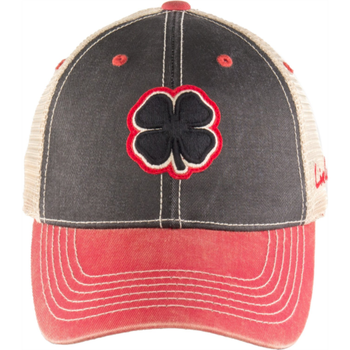 Black Clover 2-Tone Vintage Cap Black/Red