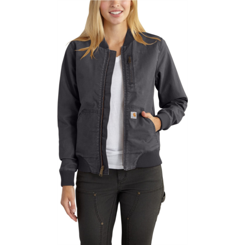 Carhartt Womens Crawford Bomber Jacket Brown
