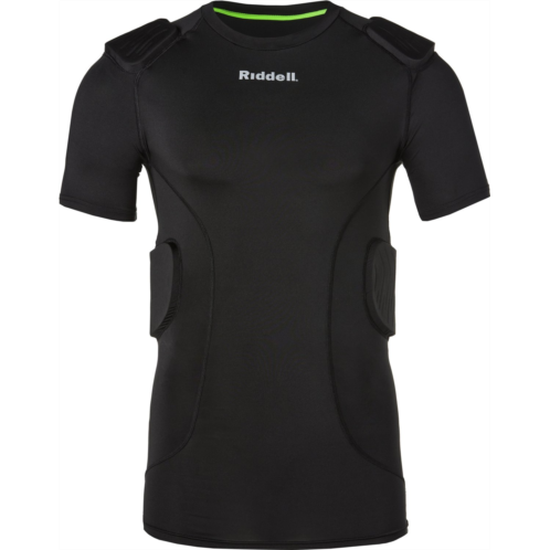 Riddell Boys Integrated Football Shirt Black / Grey
