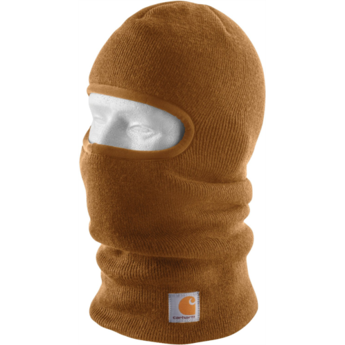Carhartt Mens Knit Insulated Face Mask Carhartt Brown