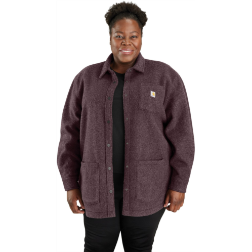 Carhartt Womens Loose Fit Fleece Shirt Jacket